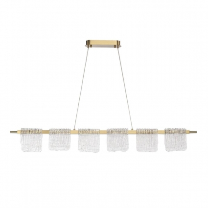 Подвесной светодиодный светильник ST Luce Voile SL6021.203.36 для кухни площадью до 13 кв.м.
