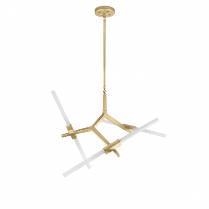 Подвесной светильник LOFT IT Agnes 10399/6 GD, цвет белый,  в стиле Хай-тек