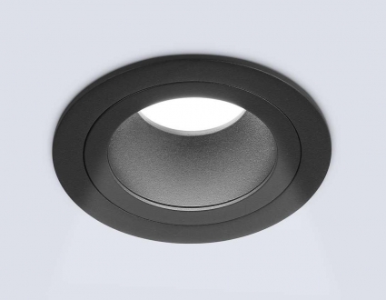 Светильник встраиваемый Ambrella Light TN102824, цвет черный,  в стиле Хай-тек