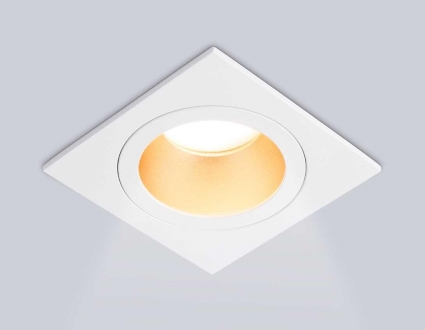 Светильник встраиваемый Ambrella Light TN102827, цвет белый,  в стиле Хай-тек