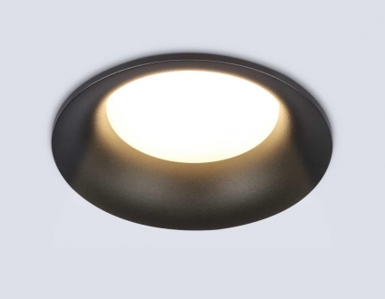 Светильник встраиваемый Ambrella Light TN51811, цвет черный,  в стиле Хай-тек
