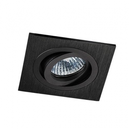 Встраиваемый светильник Italline SAG103-4 black/black, цвет черный,  в современном стиле