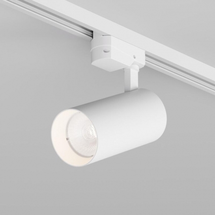 Трековый светодиодный светильник DENKIRS SOLID KOPER DK6453-WH, цвет белый,  в современном стиле