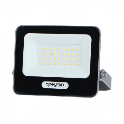 Прожектор светодиодный Apeyron 30W 6500K 05-46, цвет серый,  в современном стиле