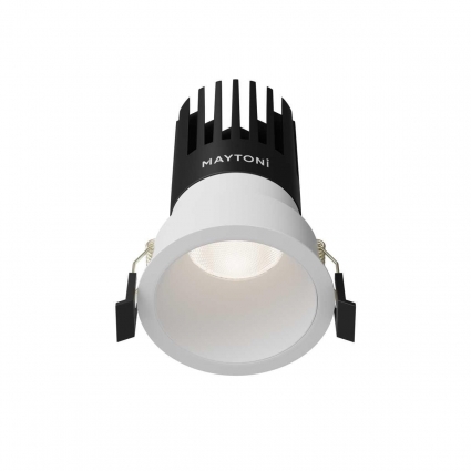 Встраиваемый светильник Maytoni Technical Dip DL118-15W-4K-W, цвет белый
