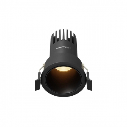Встраиваемый светильник Maytoni Technical Dip DL116-10W-2.7K-B, цвет черный