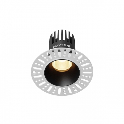 Встраиваемый светильник Maytoni Technical Dip DL119-10W-2.7K-TRS-B, цвет черный