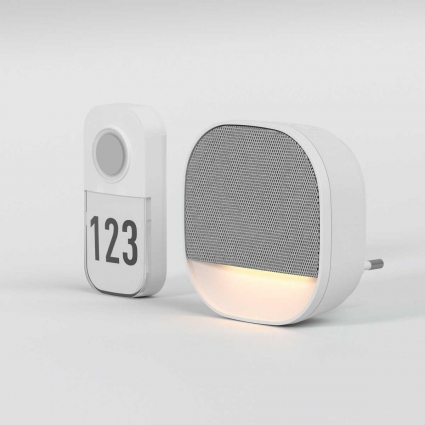 Дверной звонок Elektrostandard a070643, цвет белый,  в стиле модерн