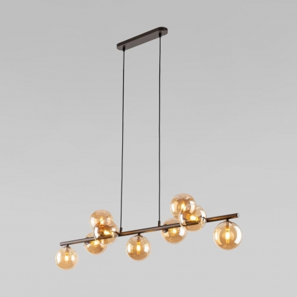 Подвесная люстра TK Lighting 4340 Estera на площадь до 11 кв.м., цвет желтый,  в современном стиле