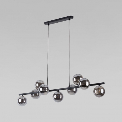 Подвесная люстра TK Lighting 5667 Estera Black на площадь до 11 кв.м., цвет серый,  в современном стиле