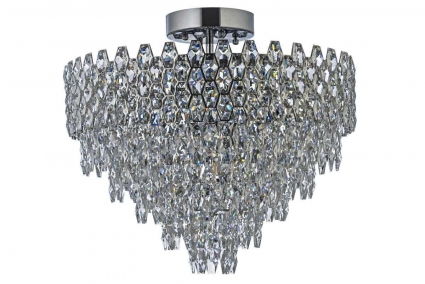 Люстра подвесная Arti Lampadari Elite Osoppo E 1.5.60.100 N для гостиной площадью до 31.8 кв.м.,  в современном стиле