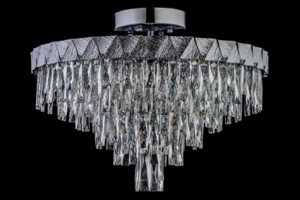 Люстра подвесная Arti Lampadari Elite Vaglia E 1.5.60.100 N для гостиной площадью до 31.8 кв.м.,  в современном стиле