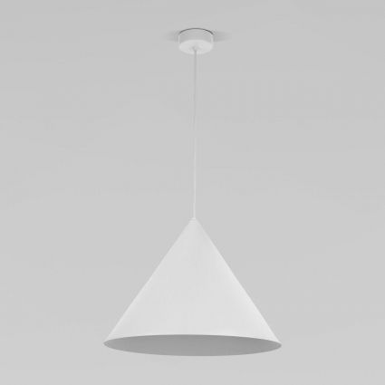 Подвесной светильник TK Lighting 10010 Cono на площадь до 2 кв.м., цвет белый,  в современном стиле