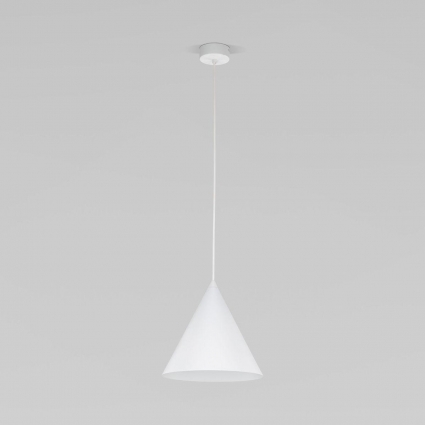 Подвесной светильник TK Lighting 10008 Cono на площадь до 2 кв.м., цвет белый,  в современном стиле