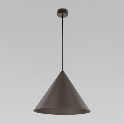 Подвесной светильник TK Lighting 10062 Cono на площадь до 2 кв.м., цвет коричневый,  в современном стиле