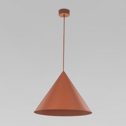 Подвесной светильник TK Lighting 10089 Cono на площадь до 2 кв.м., цвет оранжевый,  в современном стиле