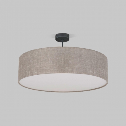 Потолочный светильник TK Lighting 6248 Rondo Linen на площадь до 8 кв.м., цвет серый