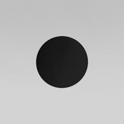Настенный светильник TK Lighting 6012 Luna Black на площадь до 2 кв.м., цвет черный,  в современном стиле