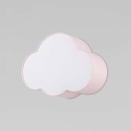 Настенный светильник TK Lighting 6075 Cloud на площадь до 4 кв.м., цвет розовый,  в современном стиле