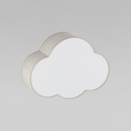 Настенный светильник TK Lighting 10006 Cloud на площадь до 2 кв.м., цвет белый,  в современном стиле