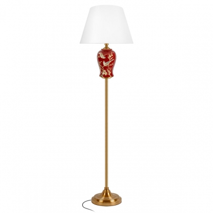 Торшер LOFT IT Dahlia 10384F, цвет белый