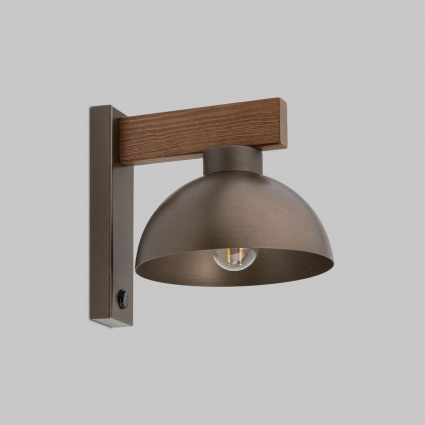 Бра TK Lighting 6279 Oslo на площадь до 2 кв.м., цвет коричневый