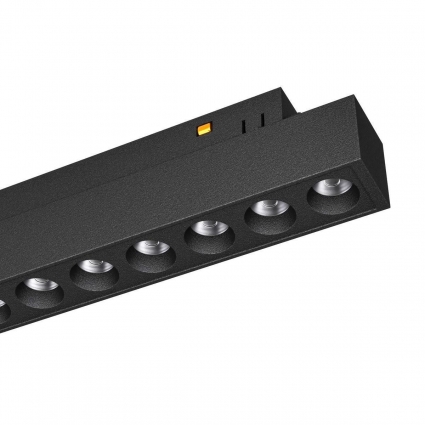 Трековый светодиодный светильник Arlight MAG-ORIENT-DOTS-L465-16W Day4000-MIX (BK, 24 deg, 48V, DALI) 041879 для гостиной, цвет черный