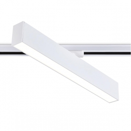 Трековый светодиодный светильник Ambrella light Track System GL6772 для гостиной, цвет белый,  в стиле Хай-тек