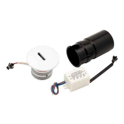 Встраиваемый светодиодный светильник DesignLed GW Tik GW-R712-3-WH-WW 003029 для прихожей, цвет белый,  в современном стиле