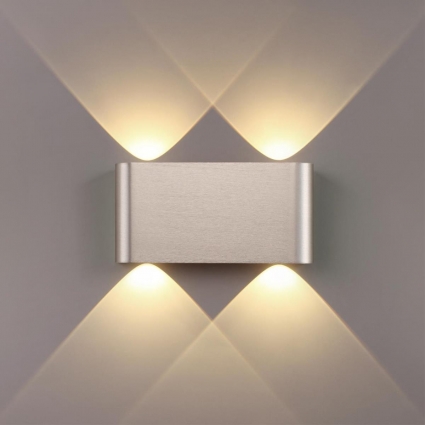 Настенный светильник ODEON LIGHT HIGHTECH 7106/4WL на площадь до 2 кв.м., цвет бронза