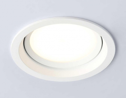 Светильник встраиваемый поворотный AMBRELLA LIGHT TECHNO SPOT TN52230, цвет белый,  в стиле Хай-тек
