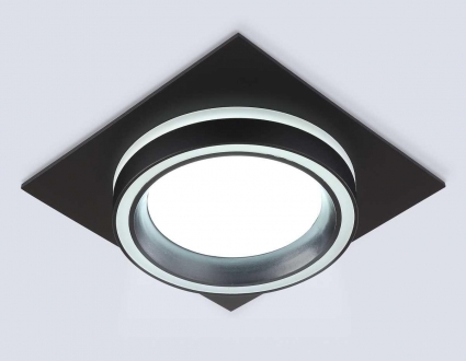 Светильник встраиваемый Ambrella light TECHNO SPOT TU5230, цвет черный,  в стиле Хай-тек