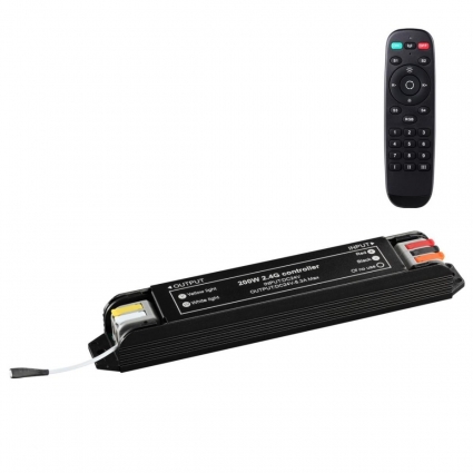 Смарт-контроллер Novotech + пульт ДУ IP20 200W 24V EASY 359456, цвет черный,  в стиле Хай-тек