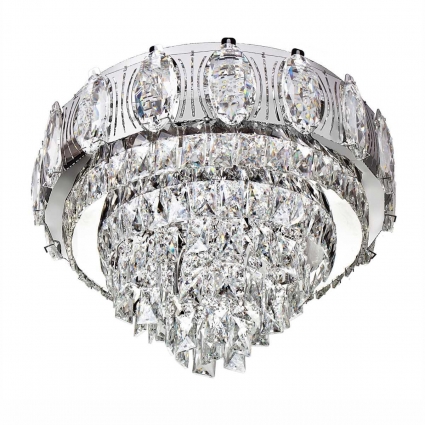 Потолочная люстра LED4U L9438-500 на площадь до 20 кв.м., цвет прозрачный