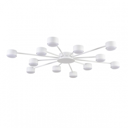 Люстра Lumion COMFI 8343/12C на площадь до 16 кв.м., цвет белый