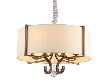 Люстра NEWPORT 31308/S black brass, цвет бежевый