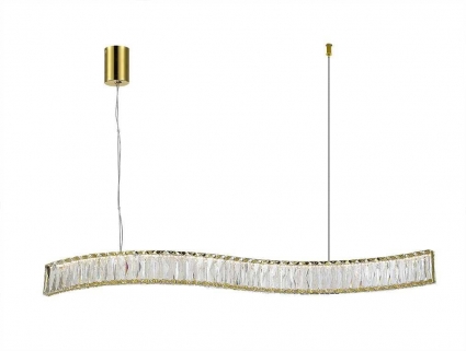 Люстра NEWPORT 8243N/90 gold, цвет прозрачный