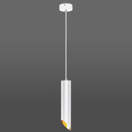 Подвесной светильник Eurosvet 7011 MR16 WH/GD белый/золото для кафе и ресторанов, цвет белый,  в современном стиле