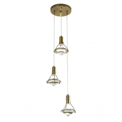 Подвесной светодиодный светильник Modelux ML.88973.3 BS для спальни площадью до 6 кв.м.,  в стиле модерн