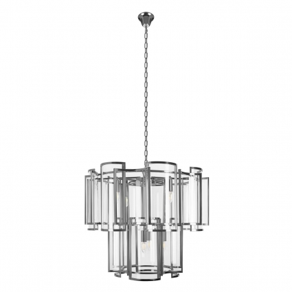 Подвесной светильник LOFT IT Reflection 10433/8, цвет никель,  в стиле модерн