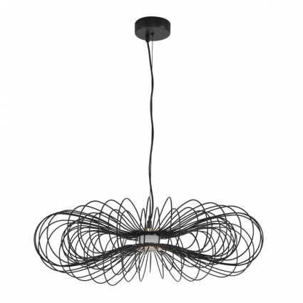 Подвес Lumion CAMOMILE 8301/10L на площадь до 1 кв.м., цвет черный,  в стиле лофт