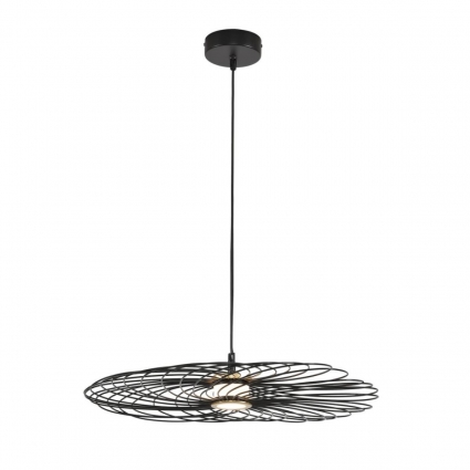 Подвес Lumion CAMOMILE 8379/10L на площадь до 2 кв.м., цвет черный,  в стиле лофт