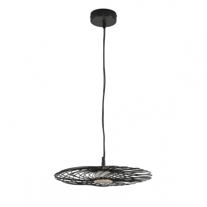 Подвес Lumion CAMOMILE 8379/9L на площадь до 1 кв.м., цвет черный,  в стиле лофт