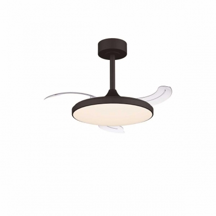 Люстра-вентилятор Mantra SLIM FAN mini 9056, цвет черный