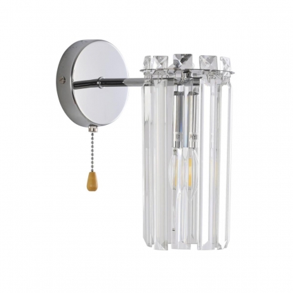 Бра Lumion CLASSI 8348/1W на площадь до 2 кв.м., цвет прозрачный,  в классическом стиле
