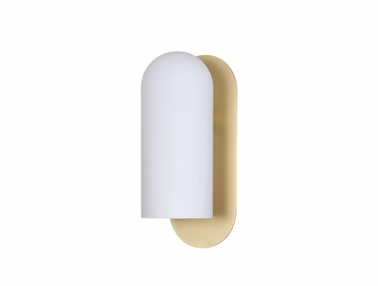 Бра NEWPORT 3931/A brass, цвет прозрачный