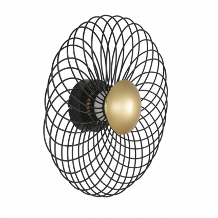 Бра Lumion CAMOMILE 8379/8WL на площадь до 1 кв.м., цвет черный,  в стиле лофт