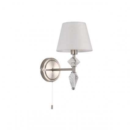 Бра Lumion VERMONT 8274/1W на площадь до 2 кв.м., цвет белый,  в классическом стиле