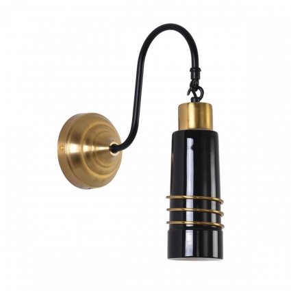 Бра Lumion LILO 8361/1W на площадь до 3 кв.м., цвет черный,  в стиле модерн