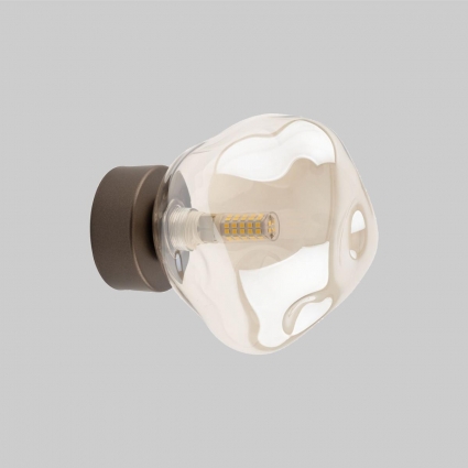 Настенный светильник TK Lighting Lava Brown a071848 на площадь до 2 кв.м., цвет бежевый,  в стиле лофт